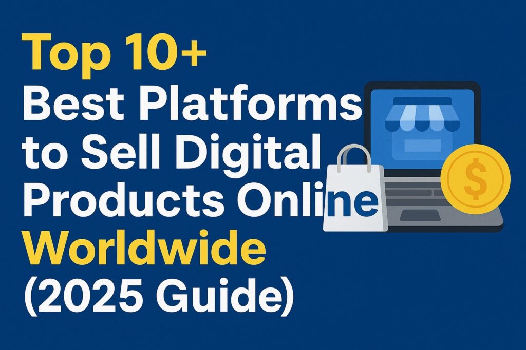 best platforms to sell digital products online
